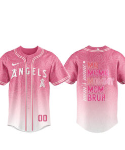 Custom Name and Number Los Angeles Angels x Mother’s Day 2026 Baseball Jersey