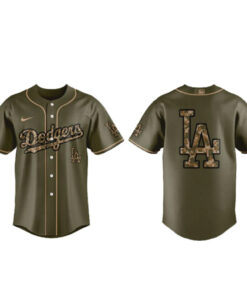 Los Angeles Dodgers Armed Forces Day 2026 Baseball Jersey
