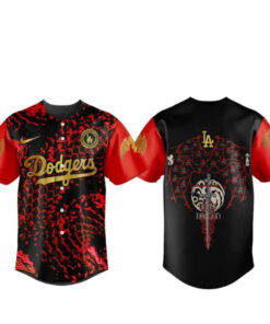 Los Angeles Dodgers House of the Dragon Night 2026 Baseball Jersey
