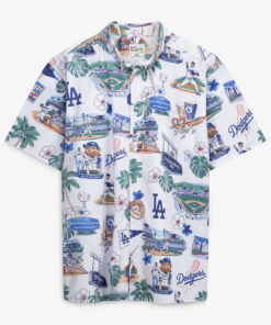 Los Angeles Dodgers Scenic Performance 2026 Hawaiian Shirt