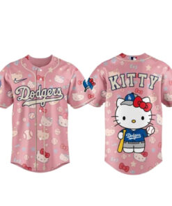 Los Angeles Dodgers x Hello Kitty 2026 Baseball Jersey