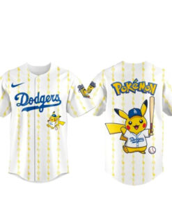 Los Angeles Dodgers x Pokemon 2026 Baseball Jersey