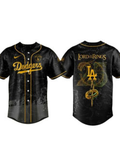 Los Angeles Dodgers x The Lord Of The Rings 25th Anniversary Baseball Jersey