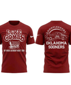 Luke Combs My Kinda Saturday Night Tour Oklahoma Sooners 2026 Shirt