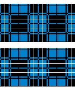 Charlotte FC Tartan Graphic Scarf - Soccer Fan Winter Accessory