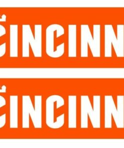 FC Cincinnati Primary Graphic Scarf - Soccer Fan Winter Accessory