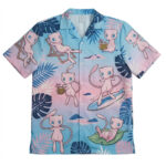 Mew Mystic Bloom Summer 2026 Hawaiian Shirt
