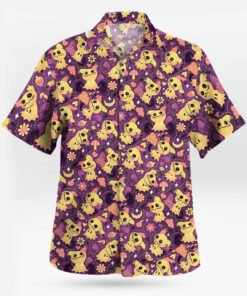 Mimikyu Hawaiian Shirt Spooky-Cute Tropical Style
