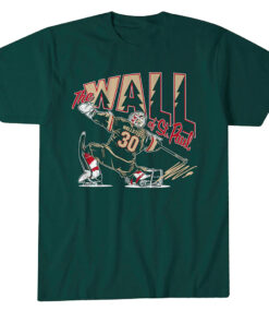Minnesota Wild Jesper Wallstedt The Wall Of St. Paul Remix T-Shirt