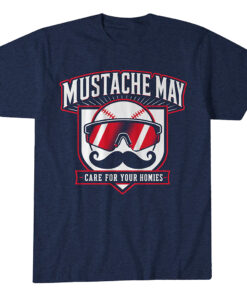Mustache May 2026 Care For Your Homies T-Shirt