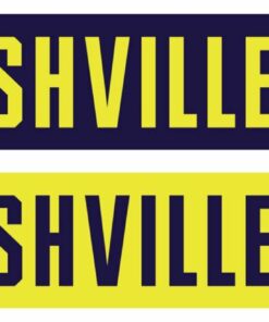 Nashville SC Two Tone Graphic Scarf - Soccer Fan Winter Accessory