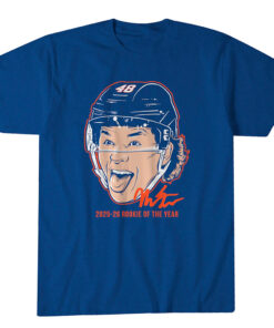 New York Islanders Matthew Schaefer ROTY Swag Head Shirt