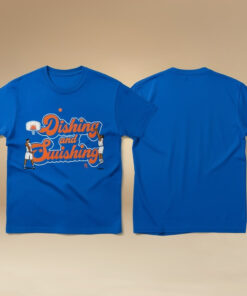 New York Knicks Basketball Dishing and Swishing T-Shirt