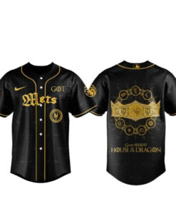 New York Mets Game of Thrones House of the Dragon 2026 Baseball Jersey