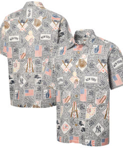 New York Yankees Black Americana 2026 Hawaiian Shirt
