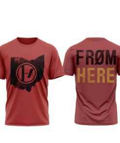 Ohio State Buckeyes x Twenty One Pilots 2026 From Here T-Shirt