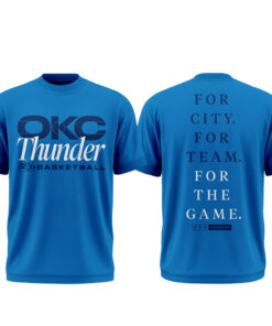 Oklahoma City Thunder 2026 Playoffs Round 2 For City For Team For The Game T-Shirt
