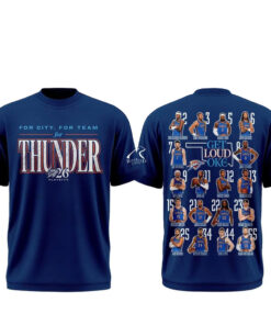 Oklahoma City Thunder 2026 Playoffs Round 2 Game 2 Get Lound OKC Shirt