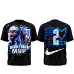 Oklahoma City Thunder Shai Gilgeous-Alexander MVP Back 2 Back T-Shirt