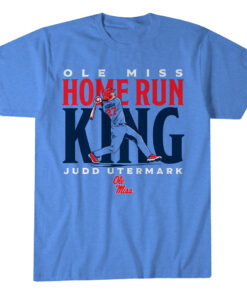 Ole Miss Baseball Judd Utermark Home Run King Shirt