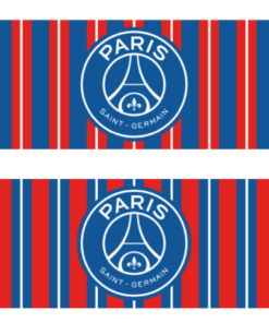 PSG Scarf- Ici Cest Paris Graphic Scarf - Fan Winter Accessory