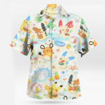 Pastel Pokemon Beach Party Kawaii Hawaiian Shirt