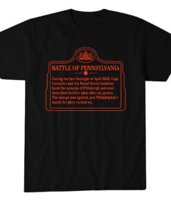Philadelphia Flyers Hockey The Battle of Pennsylvania T-Shirt