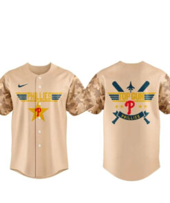 Philadelphia Phillies Top Gun Night 2026 Baseball Jersey
