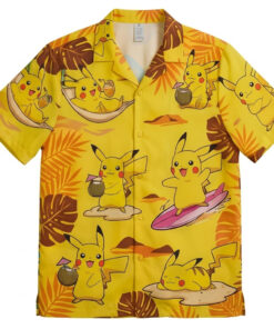 Pikachu Surf's Up Summer 2026 Hawaiian Shirt