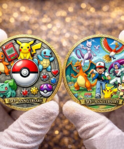 Pokemon 30Th Anniversary Monster Trainer Commemorative Coin