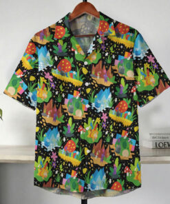 Pokémon Fantasy World Tropical Pattern Hawaiian Shirt