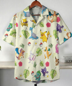 Pokemon Tropical Cream Anime Hawaiian Shirt