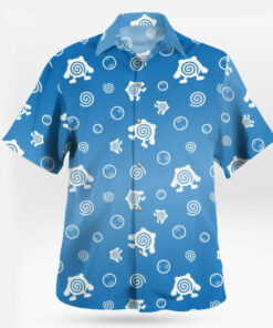 Poliwhirl Spiral Bubble Pokemon Hawaiian Shirt