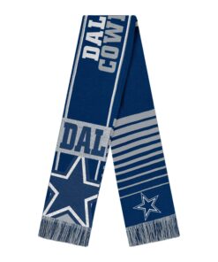 Unisex Dallas Cowboys National Football League Reversible Thematic Scarf for Football Fans