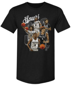 San Antonio Spurs 2026 Playoffs Starting 5 T-Shirt