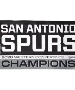 San Antonio Spurs Western Conference Champions 2026 Graphic Flag for Basketball Fans