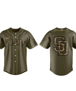 San Diego Padres Armed Forces Day 2026 Baseball Jersey