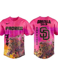 San Diego Padres King of Monsters Baseball Jersey