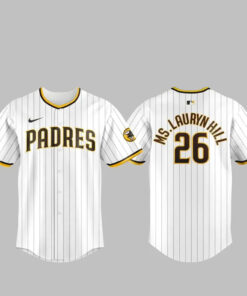 San Diego Padres x Ms. Lauryn Hill 2026 Concert Baseball Jersey
