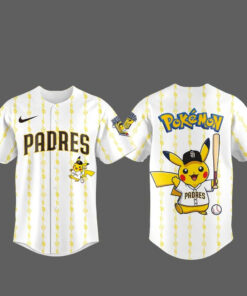 San Diego Padres x Pokemon 2026 Baseball Jersey