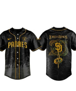 San Diego Padres x The Lord Of The Rings 25th Anniversary Baseball Jersey