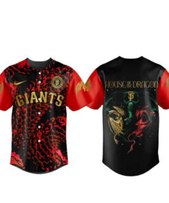 San Francisco Giants House of the Dragon Night 2026 Baseball Jersey