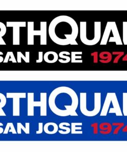 San Jose Earthquakes Two Tone Graphic Scarf - Fan Winter Accessory