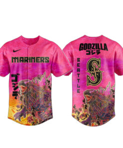 Seattle Mariners King of Monsters Baseball Jersey