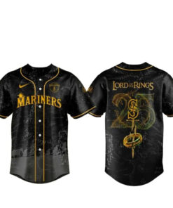 Seattle Mariners x The Lord Of The Rings 25th Anniversary Baseball Jersey