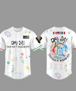 Shakira x Burna Boy World Cup Tour 2026 Baseball Jersey