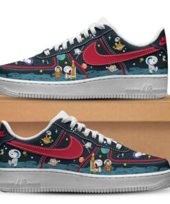 Snoopy First Beagle in Space 2026 All Systems Are Go Air Force 1 Shoes Sneakers
