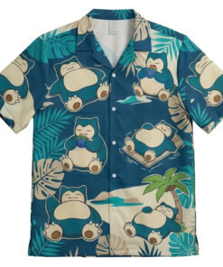 Snorlax Chillax Summer 2026 Hawaiian Shirt