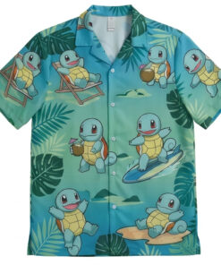 Squirtle Water Play Summer 2026 Hawaiian Shirt