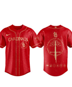 St. Louis Cardinals The Lord of The Rings 2026 Night Red Baseball Jersey